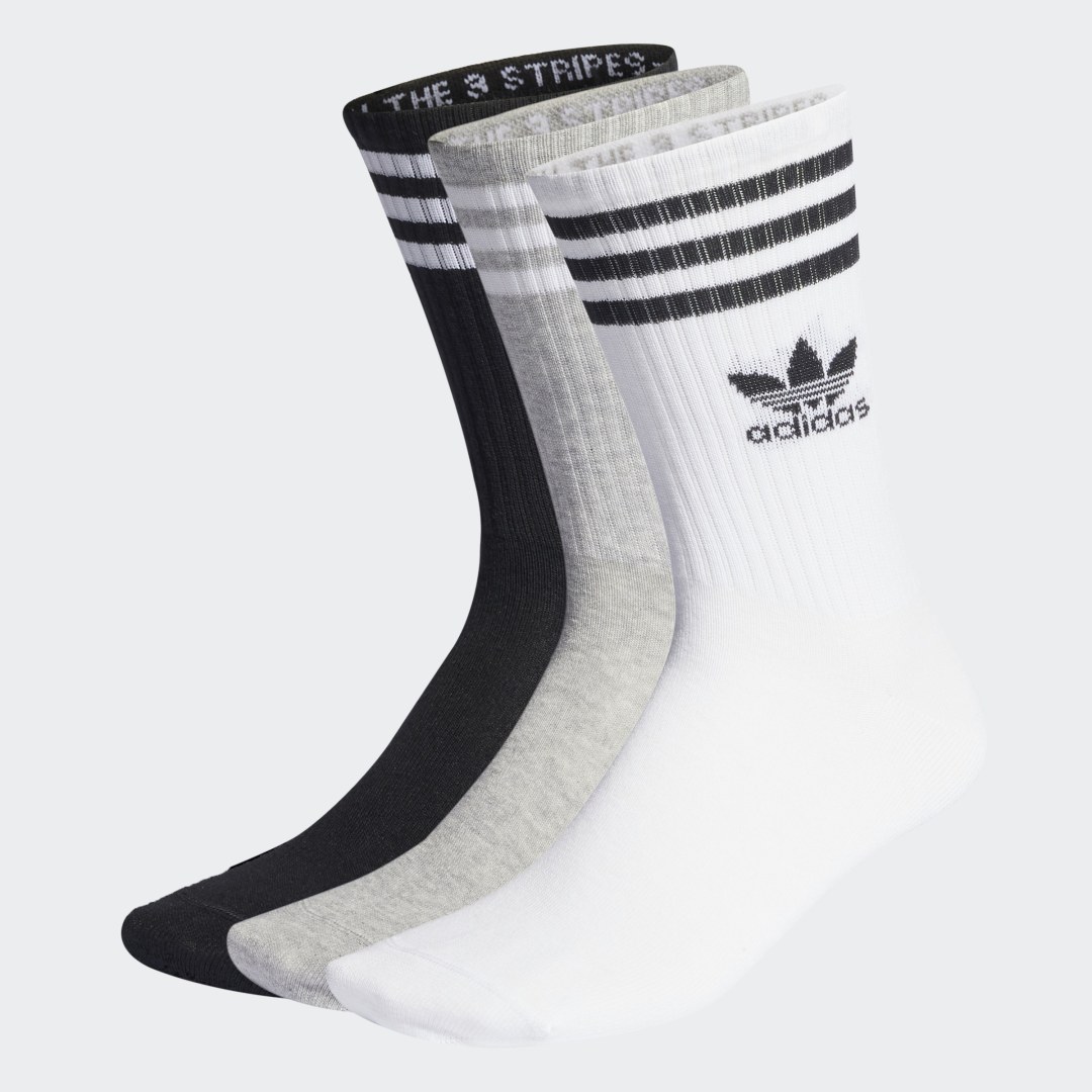 Чорапи adidas Originals Mid Cut Crew Socks – 3 pack Многоцветен | IL5023, 1