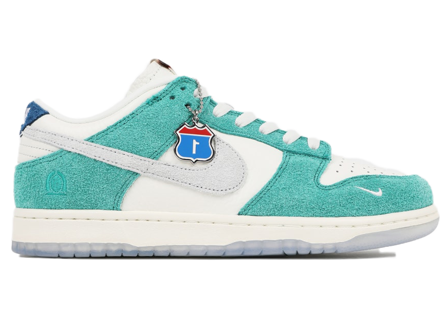 Кецове и обувки Nike Dunk Low Kasina Neptune Green Зелено | CZ6501-101, 0