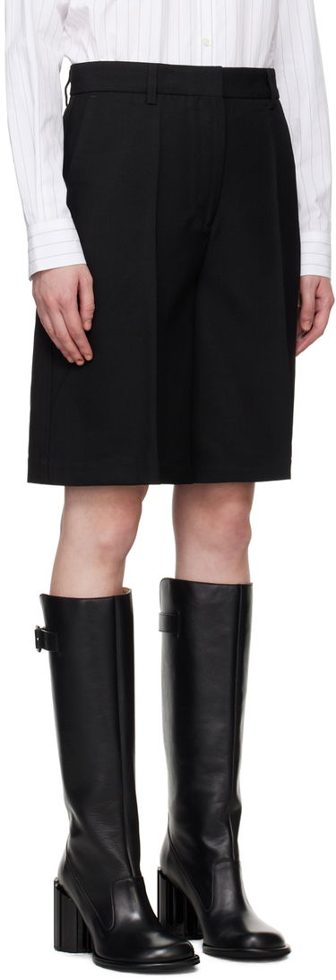 Къси панталони TOTEME Women's Tailored Shorts Черно | 243-WRB0196-FB0026, 1