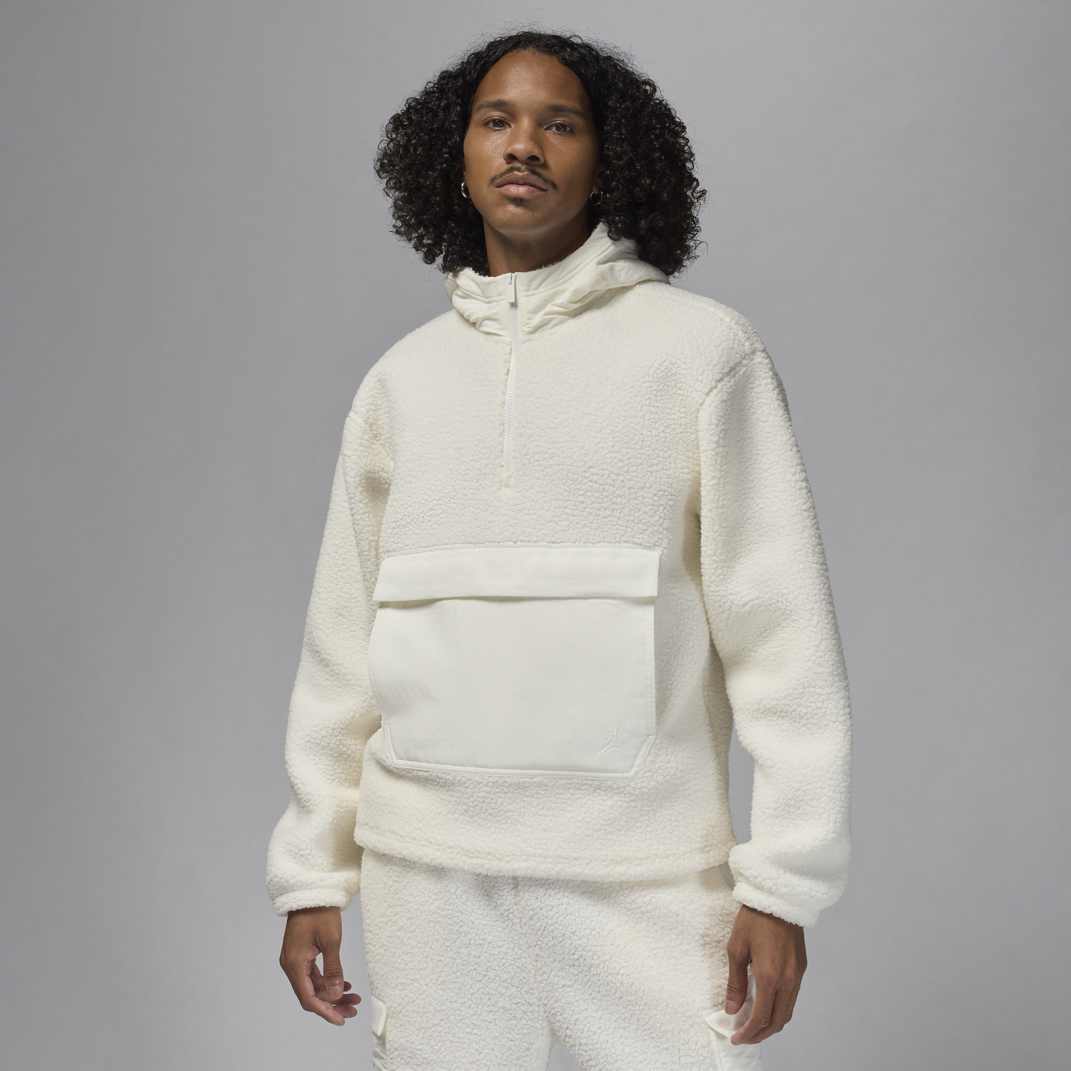 Суитчър Jordan Flight Fleece Hoodie Бяло | FV7452-133, 0