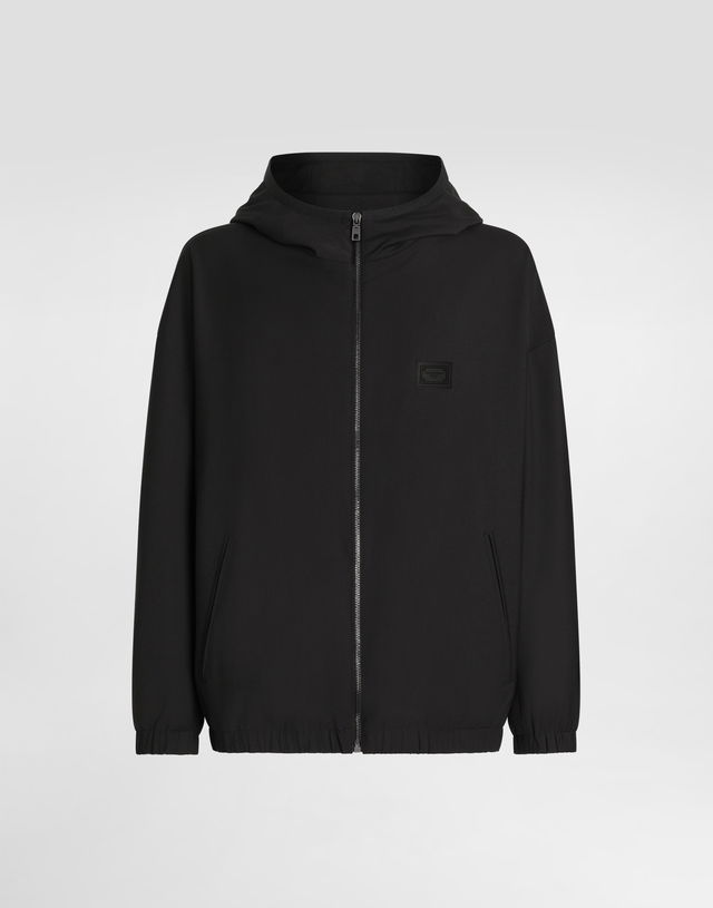 Dolce & Gabbana Hooded Woolen Jacket