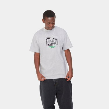 Тениска Carhartt WIP Coffee T-Shirt Сиво | I032119_482_XX, 0