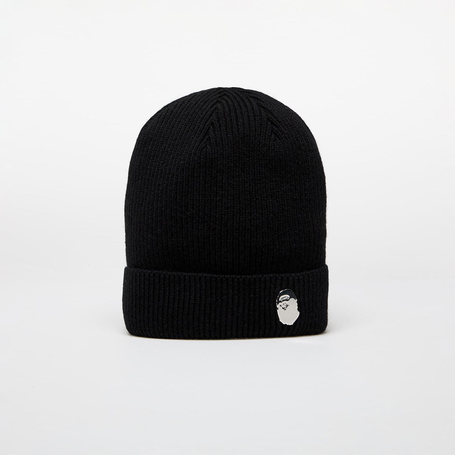 Шапка BAPE One Point Knit Cap Черно | 001HTK801304M BLK, 0