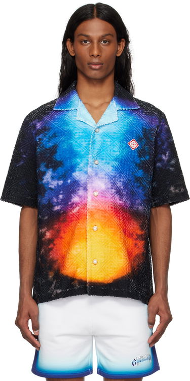 Риза Casablanca Casablanca Gradient Towelling Resort Shirt Многоцветен | MS25-SH-166-01, 0