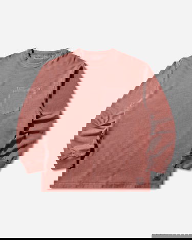 Тениска Carhartt WIP Torion Pocket Longsleeve T-Shirt Grind Washed Розово | I035958 33GB7, 1