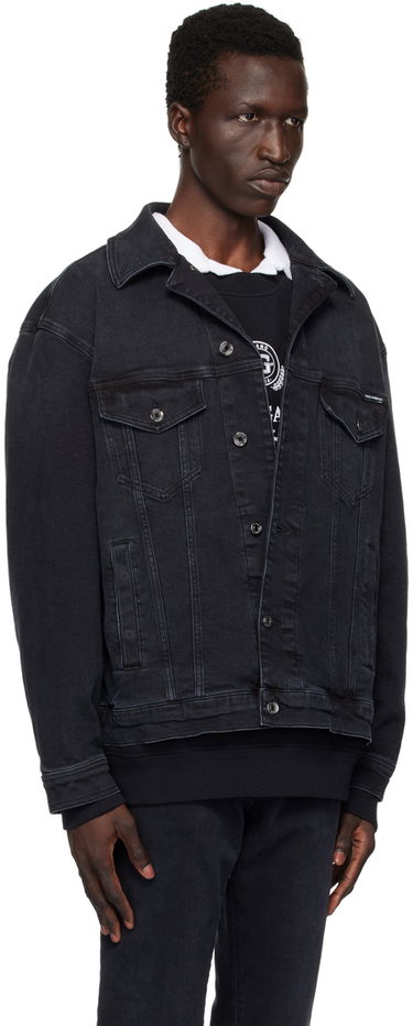 Яке Dolce & Gabbana Faded Denim Jacket Черно | G9NL5DG8GW6, 1