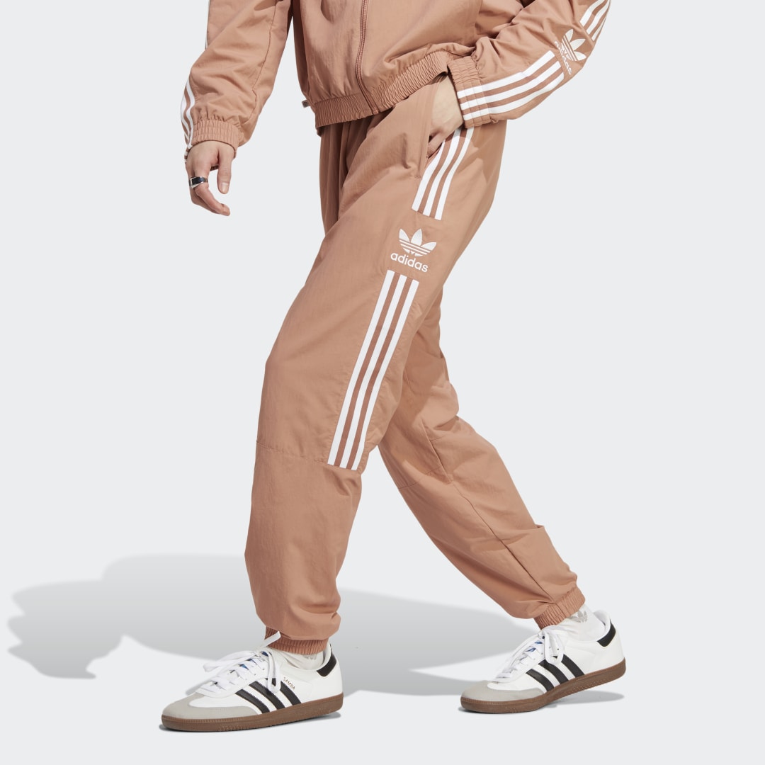 Спортни панталони adidas Originals Adicolor Classics Lock-Up Trefoil Track Pants Кафяво | IA6356, 0
