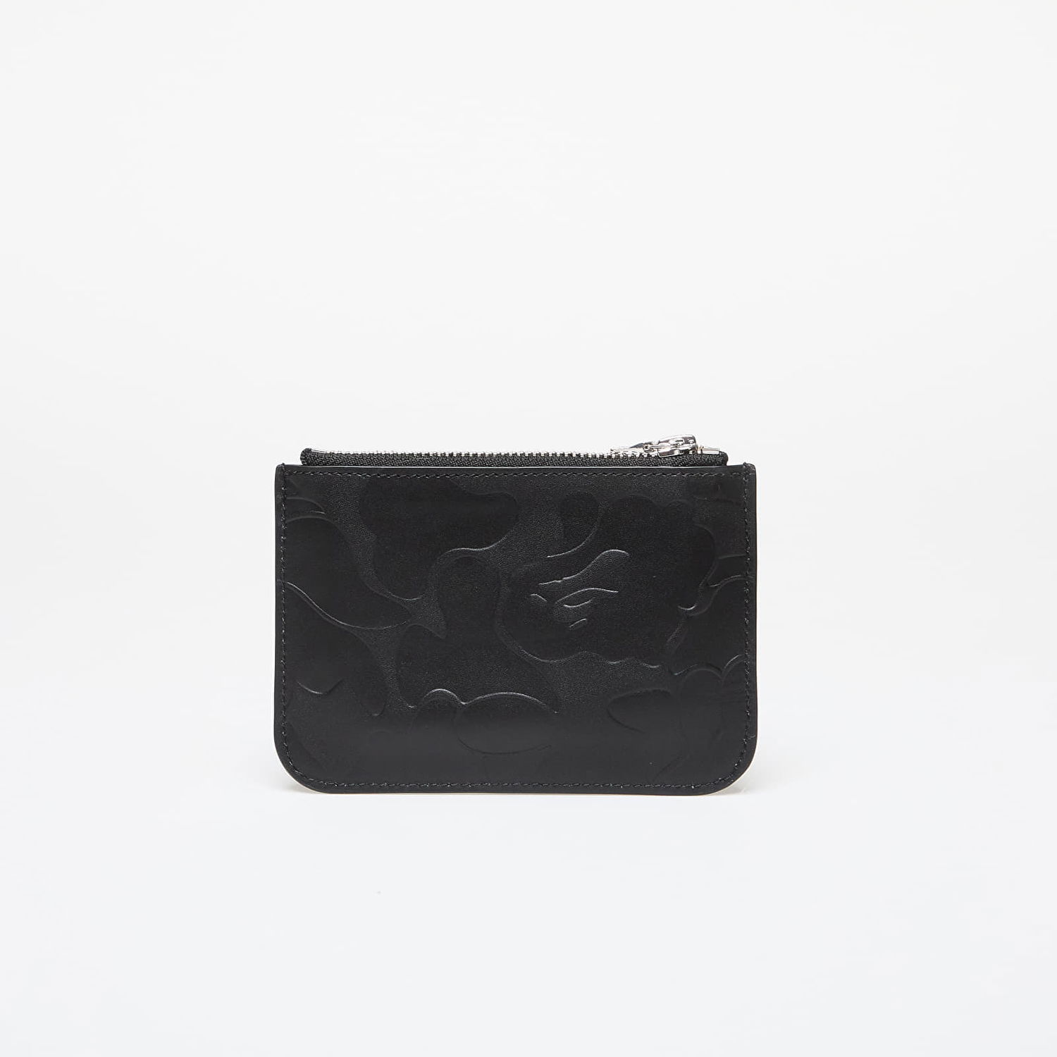 Портфейл BAPE A BATHING APE Solid Camo Leather Pouch Wallet Black Universal Черно | 001SGK201316M BLK, 1