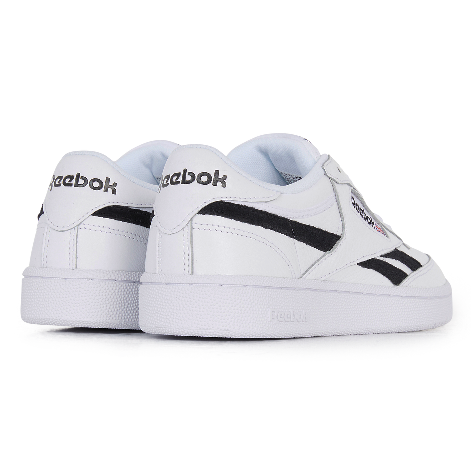 Кецове и обувки Reebok Club C Revenge "White/Black" Черно | 100032883, 1
