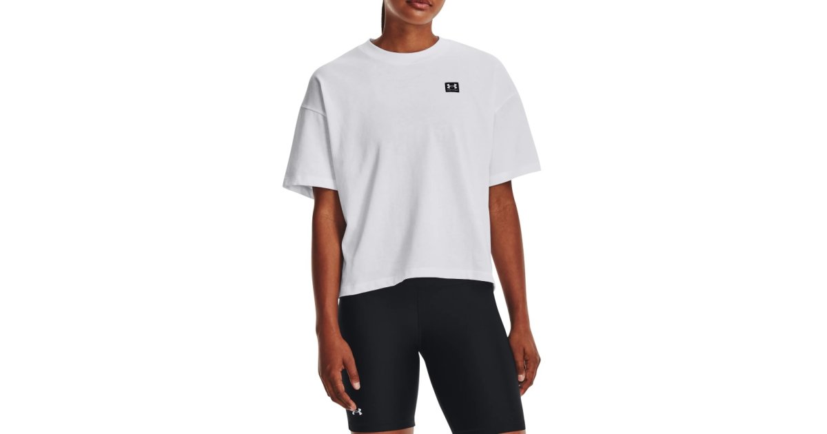 Тениска Under Armour Logo LC Бяло | 1379948-100, 1