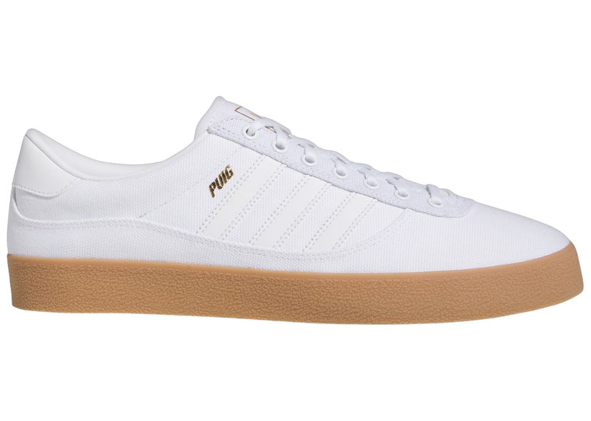 Скеитбординг adidas Originals Puig Indoor Cloud White Gum Бяло | IE3155