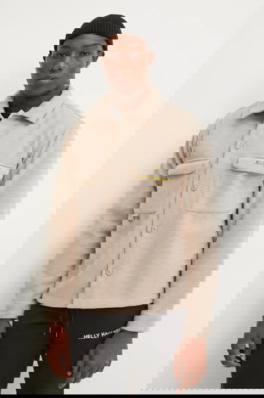 Риза Columbia Wallowa Fleece Shacket with Classic Collar and Chest Pockets, Regular Fit Бежово | 2090791, 0