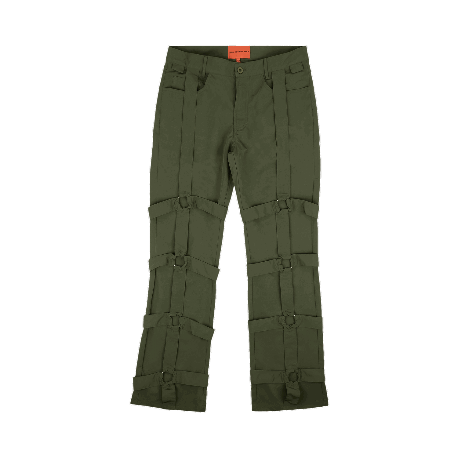 Панталони Who Decides War Bondage Pants Зелено | 2637 100000203BP GREE, 0