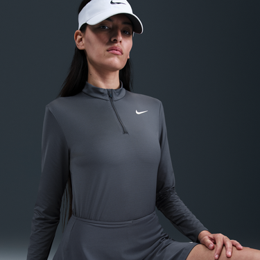 Тениска Nike Victory Dri-FIT UV Protection 1/4 Zip Golf Top Сиво | HF6586-437, 4