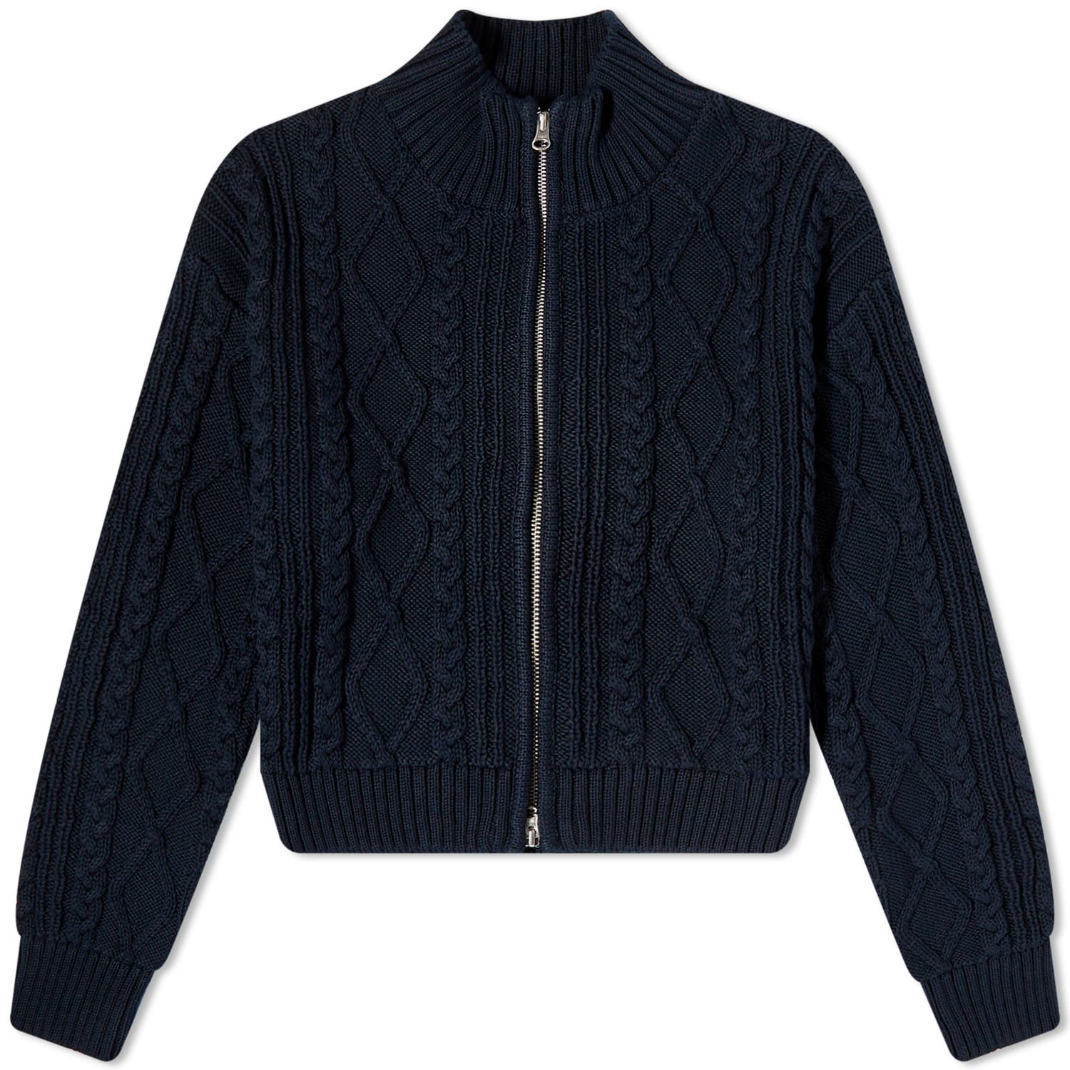 Пуловер Samsoe Samsoe Samsøe Samsøe Nikole Zip Cardigan Тъмно синьо | F23100016-194011TCX, 1