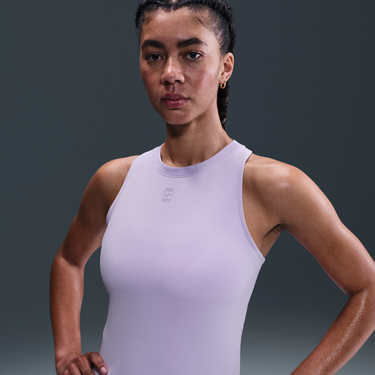 Потник Nike NikeCourt Advantage Dri-FIT Tennis Tank Лилаво | FZ6657-515, 0