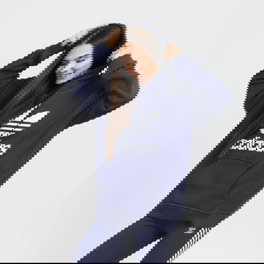 Суитчър adidas Originals Adicolor Trefoil Тъмно синьо | HE6951, 0