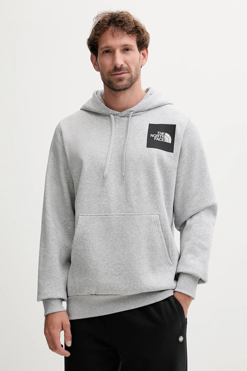 Суитчър The North Face Fine Hoodie with Print Сиво | NF0A89EUDYX1