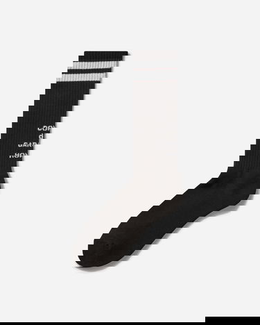 Чорапи Comme des Garçons Logo Stripe Socks Черно | HO-K502-051 001, 2