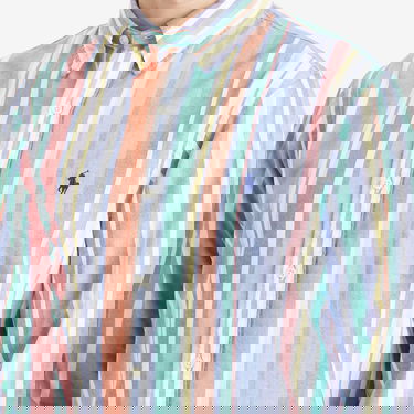 Риза Polo by Ralph Lauren Ralph Lauren Men's Striped Button-Down Oxford Shirt Многоцветен | 710968964001, 5