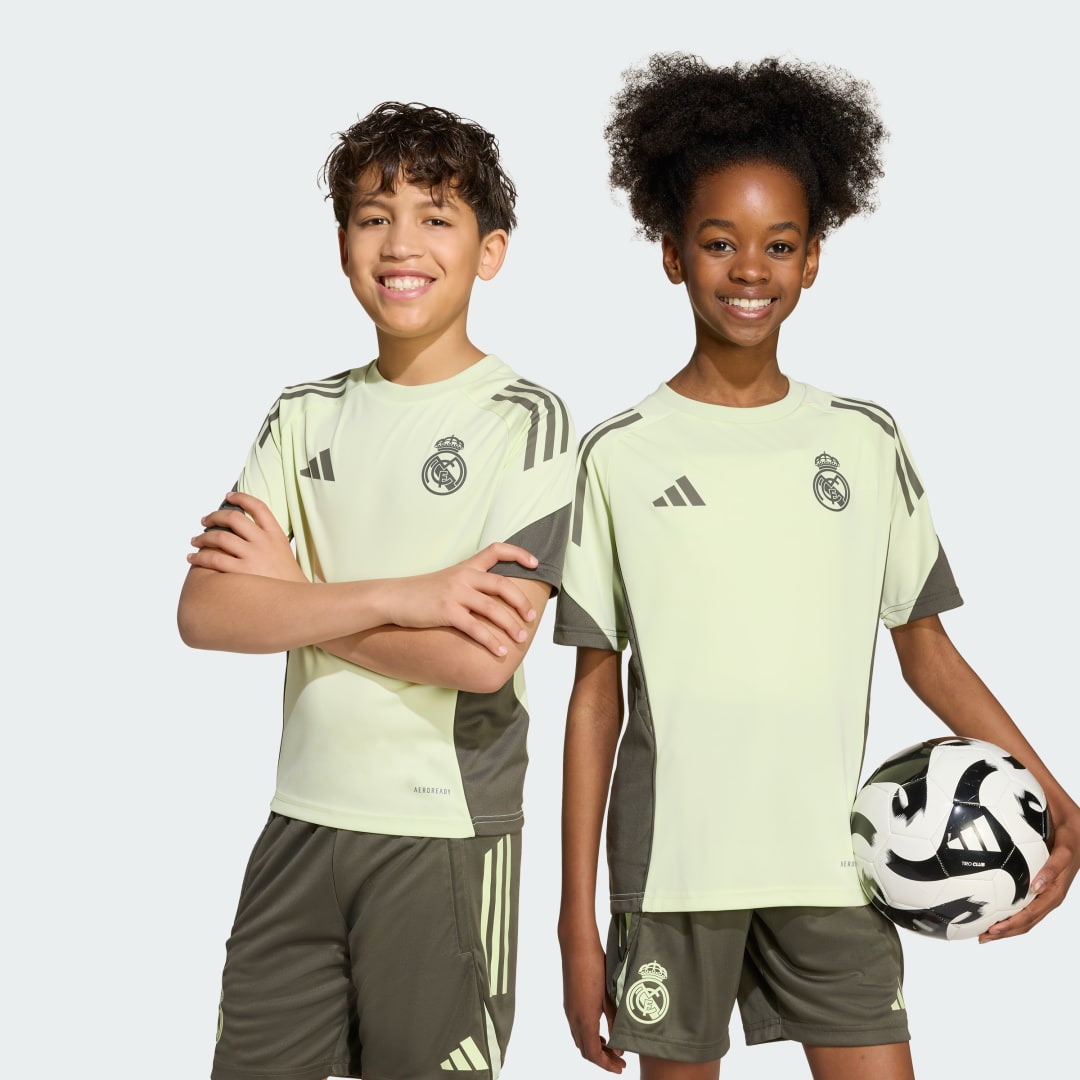 Фланелка adidas Performance Real Madrid Tiro 25 Competition Kids' Soccer Jersey Жълто | JP3976, 0