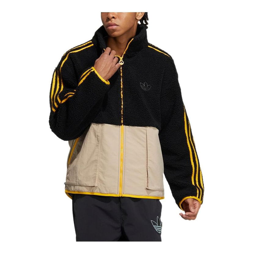Яке adidas Originals Adidas Originals Fleece Mix Jacket Многоцветен | HY1376