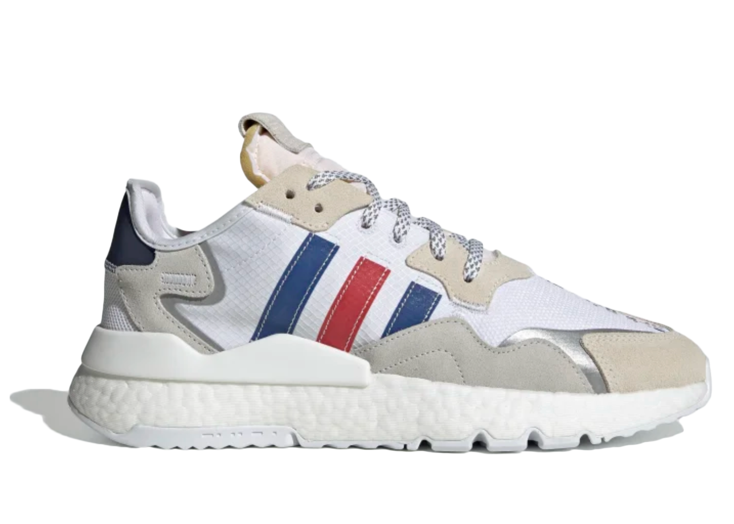 Кецове и обувки adidas Originals Nite Jogger Cloud White Collegiate Royal Бяло | FV3586, 0