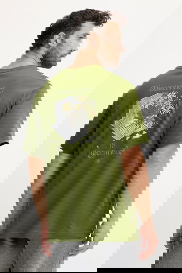 Тениска The North Face Connected Relaxed Graphic T-shirt Зелено | NF0A8EGWBRI1, 2