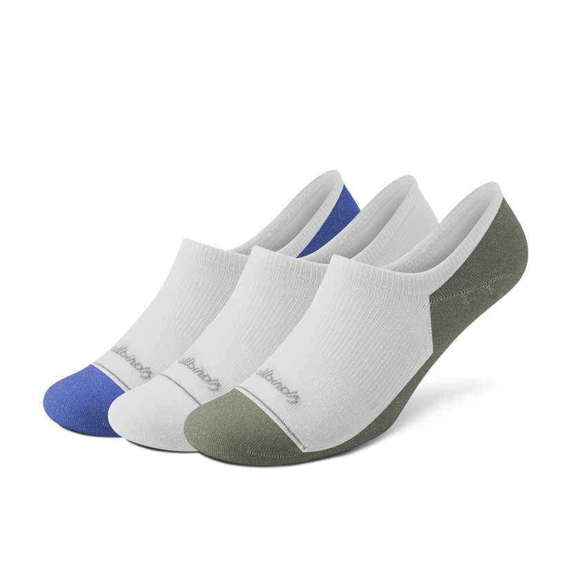 Чорапи Allbirds Anytime No Show Sock 3-Pack, Size Small Бяло | A12133U