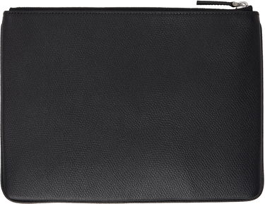 Портфейл Valentino Valentino Garavani VLogo Signature Grainy Calfskin Pouch Черно | 6Y2P0V10UAG, 1
