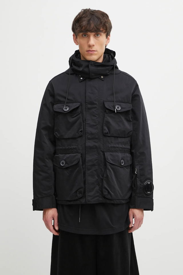 Winter Hooded Multi-Pocket Down Jacket