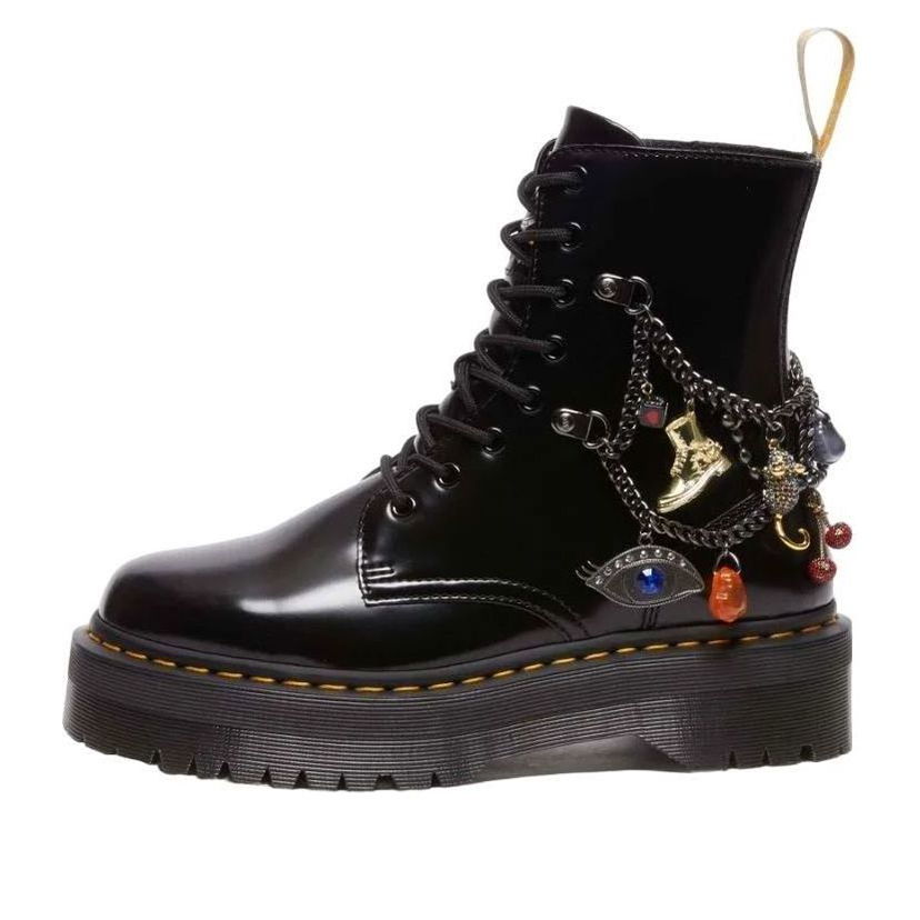 Кецове и обувки Dr. Martens Marc Jacobs Jadon Vegan Boots Черно | 31396001
