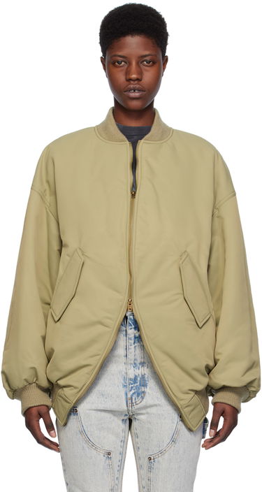 Яке бомбър We11done Padded Bomber Jacket Зелено | WD-JP0-24-117-U-KK, 0