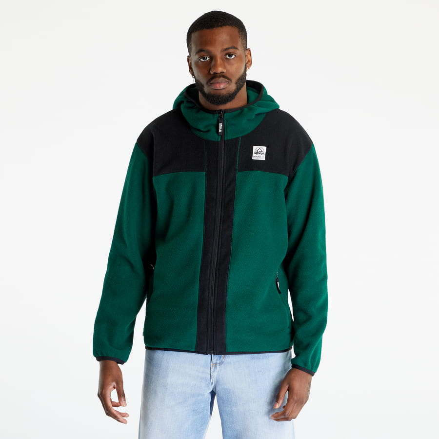 Суитчър adidas Originals Adventure FC Polar Fleece Zipped Hoodie Зелено | IC2340, 0