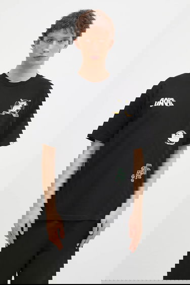 Тениска AAPE by A Bathing Ape AAPE Theme Main Patched T-shirt Черно | AAPTEM1550XXN, 0