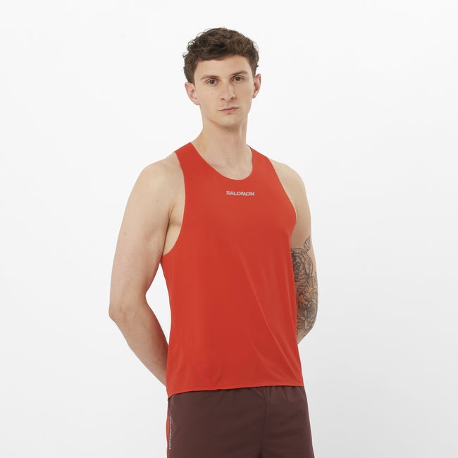 Потник Salomon S/LAB Speed Tank Top Червено | LC2693800, 0