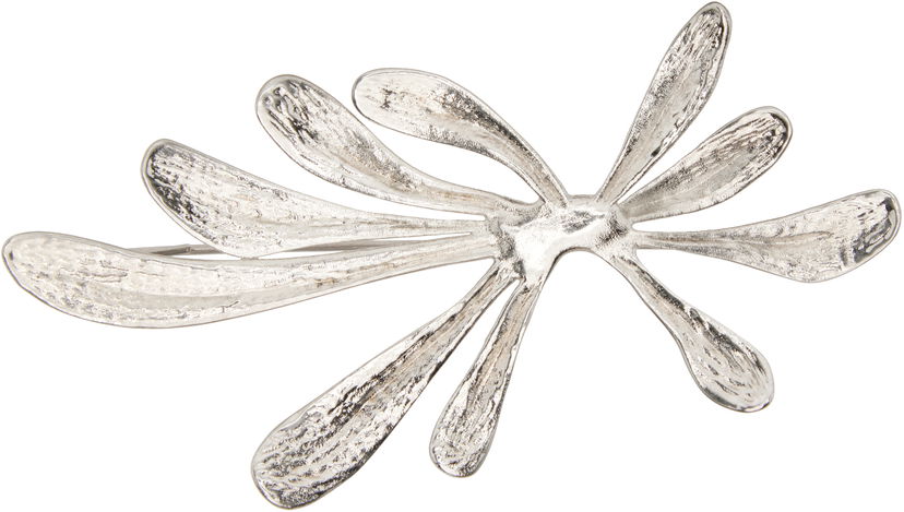 Значка Dries Van Noten Dries Van Noten Textured Organic Floral Pin Металик | 252-028203-083