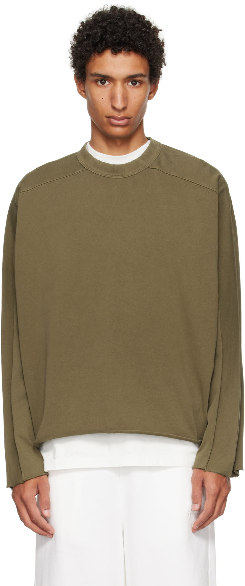 Тениска Entire Studios Entire Studios Heavy Long Sleeve T-Shirt Зелено | ES2486MI