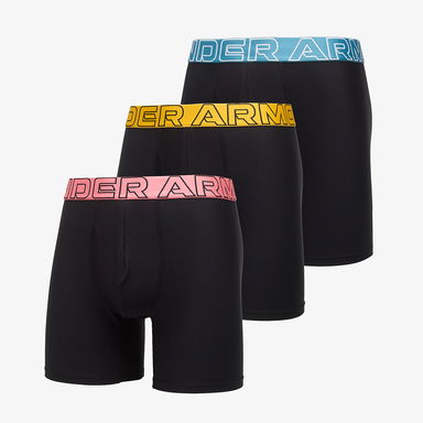 Performance Tech Solid 6in 3-Pack Boxer Briefs, 0