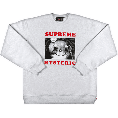 Суитчър Supreme Hysteric Glamour x Crewneck Сиво | SS21SW77 ASH GREY, 0
