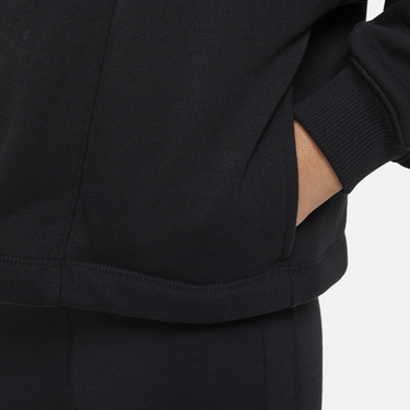 Суитчър Nike Air Full-Zip Fleece Hoodie Черно | FN8615-010, 4