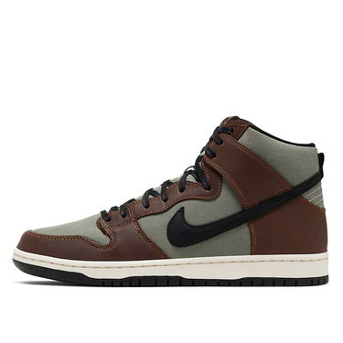 Кецове и обувки Nike SB Dunk High Pro Baroque Brown Кафяво | BQ6826-201, 0
