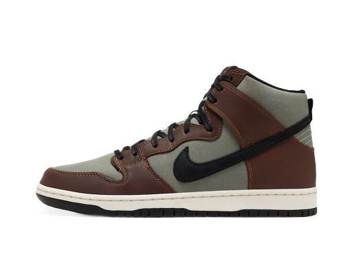 Скеитбординг Nike SB Dunk High Pro Baroque Brown Кафяво | BQ6826-201