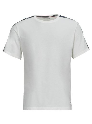 Тениска Tommy Hilfiger Logo T-shirt Бяло | UM0UM03005-YBL