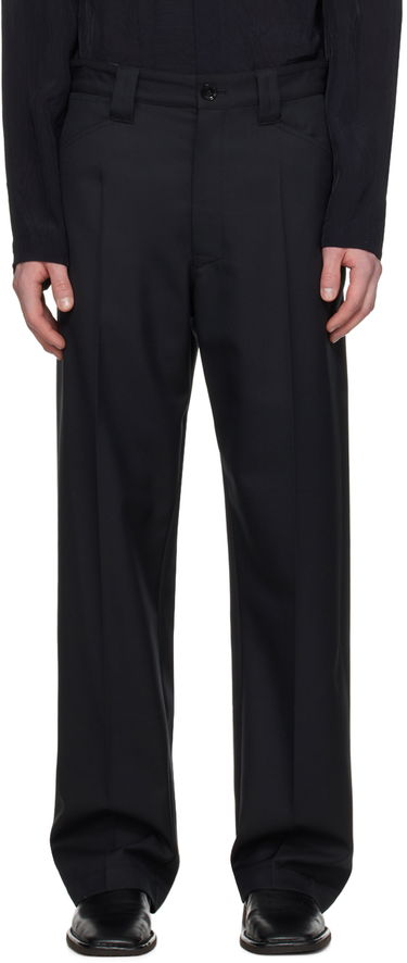 Панталони LEMAIRE Lemaire Straight Trousers Черно | PA1076 LF1048, 0
