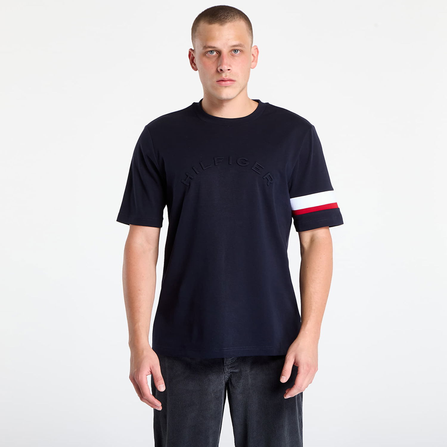 Тениска Tommy Hilfiger T-shirt Rwb Insert Tee Desert Sky Тъмно синьо | MW0MW40018-DW5, 0
