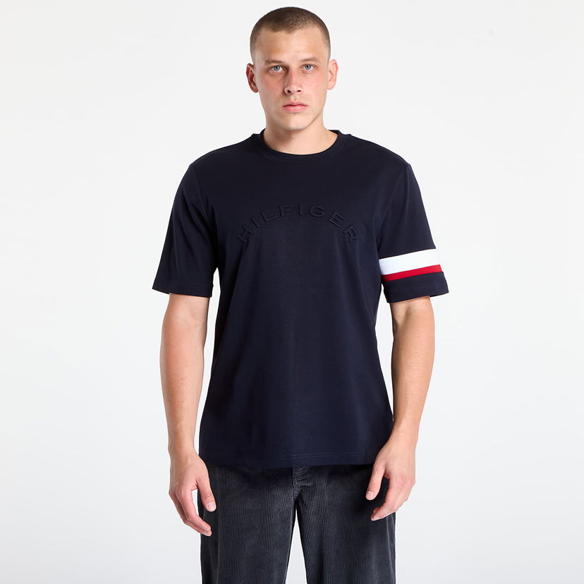 Тениска Tommy Hilfiger T-shirt Rwb Insert Tee Desert Sky Тъмно синьо | MW0MW40018-DW5