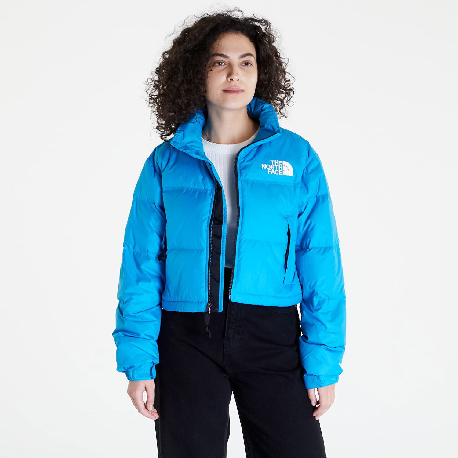 Пухо яке The North Face Nuptse Short Jacket Синьо | NF0A5GGEJA71, 0