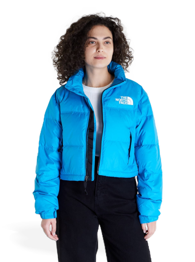 Пухо яке The North Face Nuptse Short Jacket Синьо | NF0A5GGEJA71