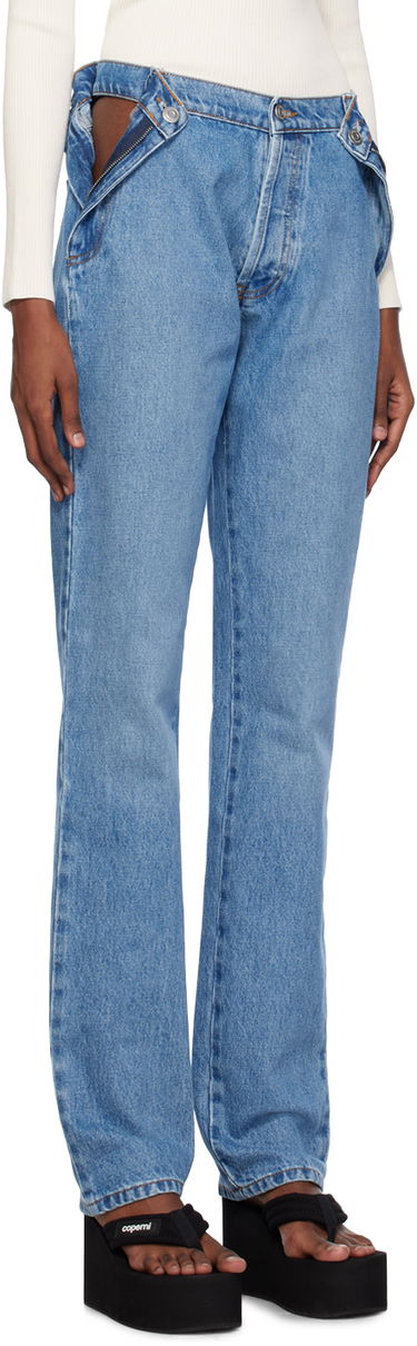 Дънки Coperni Open Hip Denim Jeans Синьо | COPP67202, 1